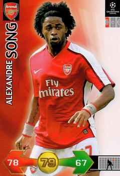 2009-10 Panini UEFA Champions League Super Strikes #NNO Alexandre Song Front