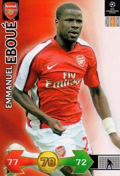 2009-10 Panini UEFA Champions League Super Strikes #NNO Emmanuel Eboue Front