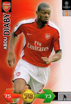 2009-10 Panini UEFA Champions League Super Strikes #NNO Abou Diaby Front
