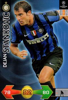 2009-10 Panini UEFA Champions League Super Strikes #NNO Dejan Stankovic Front