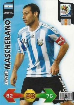 2010 Panini Adrenalyn XL World Cup (UK Edition) #8 Javier Mascherano Front