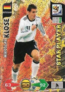 2010 Panini Adrenalyn XL World Cup (UK Edition) #104 Miroslav Klose Front