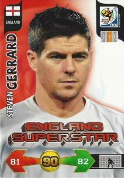 2010 Panini Adrenalyn XL World Cup (UK Edition) #112 Steven Gerrard Front