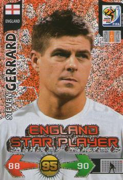 2010 Panini Adrenalyn XL World Cup (UK Edition) #128 Steven Gerrard Front