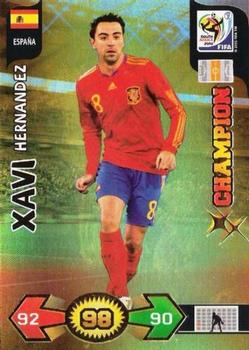 2010 Panini Adrenalyn XL World Cup (UK Edition) #144 Xavi Hernandez Front