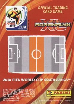 2010 Panini Adrenalyn XL World Cup (UK Edition) #158 Jeremy Toulalan Back