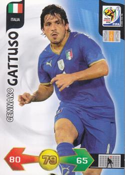 2010 Panini Adrenalyn XL World Cup (UK Edition) #214 Gennaro Gattuso Front