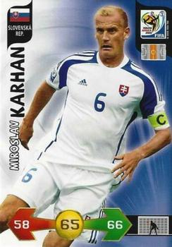 2010 Panini Adrenalyn XL World Cup (UK Edition) #301 Miroslav Karhan Front