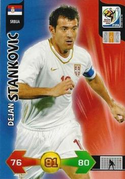 2010 Panini Adrenalyn XL World Cup (UK Edition) #321 Dejan Stankovic Front
