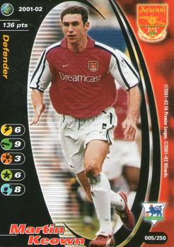 Wizards Premier League 2001-02 Football Player Card Various Teams E to L 