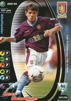 2001 Wizards Football Champions Premier League 2001-2002 #22 Lee Hendrie Front
