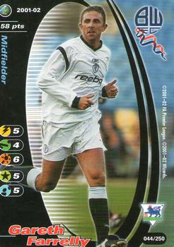 2001 Wizards Football Champions Premier League #44 Gareth Farrelly Front