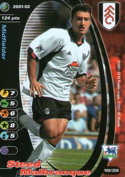 2001 Wizards Football Champions Premier League #109 Steed Malbranque Front