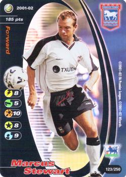 2001 Wizards Football Champions Premier League 2001-2002 #123 Marcus Stewart Front