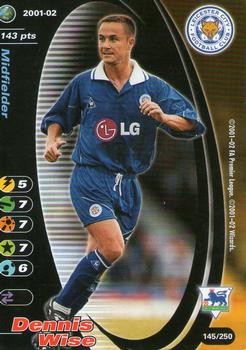 2001 Wizards Football Champions Premier League #145 Dennis Wise Front