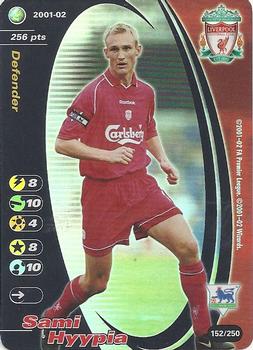 2001 Wizards Football Champions Premier League 2001-2002 #152 Sami Hyypia Front