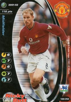 2001 Wizards Football Champions Premier League 2001-2002 #169 Nicky Butt Front