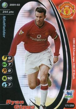 2001 Wizards Football Champions Premier League #171 Ryan Giggs Front