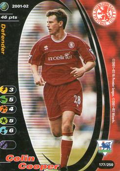 2001 Wizards Football Champions Premier League 2001-2002 #177 Colin Cooper Front