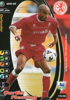 2001 Wizards Football Champions Premier League #179 Curtis Fleming Front