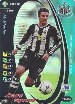 2001 Wizards Football Champions Premier League 2001-2002 #196 Gary Speed Front