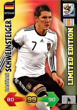 2010 Panini Adrenalyn XL World Cup (UK Edition) - Limited Edition #NNO Bastian Schweinsteiger Front