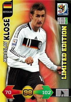2010 Panini Adrenalyn XL World Cup (UK Edition) - Limited Edition #NNO Miroslav Klose Front