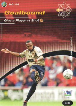 2001 Wizards Football Champions Premier League 2001-2002 - Action Cards #7 Goalbound Front