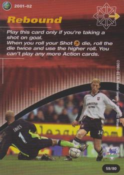 2001 Wizards Football Champions Premier League 2001-2002 - Action Cards #59 Rebound Front