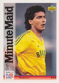 1994 Upper Deck Minute Maid World Cup #5 Romario Front