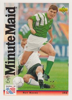 1994 Upper Deck Minute Maid World Cup #15 Roy Keane Front