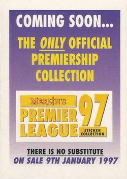 1996-97 Merlin's Premier League #NNO Premier League 97 Blue Front