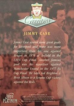 1999 Futera Platinum Liverpool Greatest #NNO Jimmy Case Back