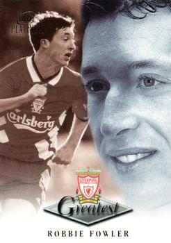 1999 Futera Platinum Liverpool Greatest #NNO Robbie Fowler Front