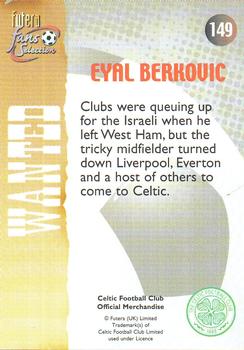 2000 Futera Fans Selection Celtic - Foil #149 Eyal Berkovic Back