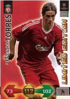 2009-10 Panini UEFA Champions League Super Strikes - Limited Edition #NNO Fernando Torres Front
