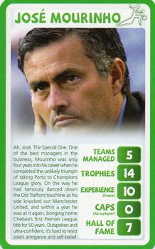 2010 Top Trumps Tournament Managers #NNO Jose Mourinho Front