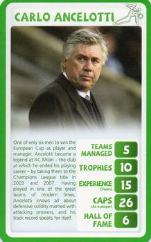 2010 Top Trumps Tournament Managers #NNO Carlo Ancelotti Front