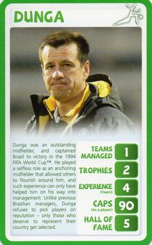 2010 Top Trumps Tournament Managers #NNO Dunga Front