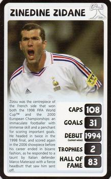 2010 Top Trumps Tournament Legends #NNO Zinedine Zidane Front