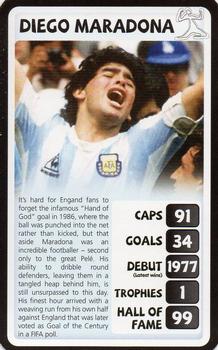 2010 Top Trumps Tournament Legends #NNO Diego Maradona Front