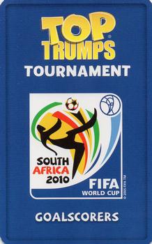 2010 Top Trumps Tournament Goalscorers #NNO Theofanis Gekas Back