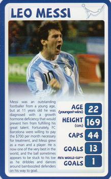 2010 Top Trumps Tournament Goalscorers #NNO Leo Messi Front