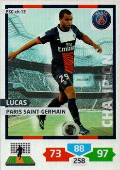 2013-14 Panini Adrenalyn XL Ligue 1 - Champion #PSG-ch-13 Lucas Front