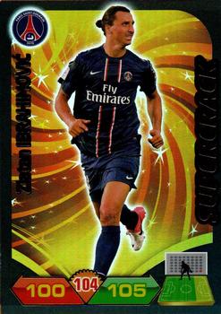 2012-13 Panini Adrenalyn XL (French) - Supercracks #348 Zlatan Ibrahimovic Front