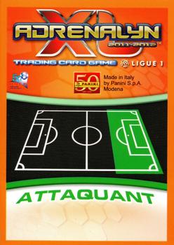 2011-12 Panini Adrenalyn XL Ligue 1 #106 Kevin Berigaud Back