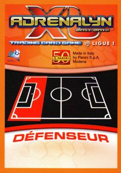 2011-12 Panini Adrenalyn XL Ligue 1 #229 Christophe Jallet Back