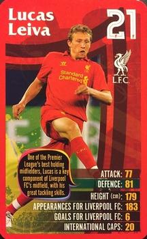 2012-13 Top Trumps Liverpool F.C #NNO Lucas Leiva Front