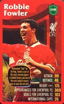 2012-13 Top Trumps Liverpool F.C #NNO Robbie Fowler Front