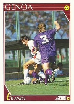1992 Score Italian League #109 Stefano Eranio Front
